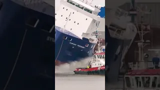 Crazy Ship Launches | How do they Launch A Ship In Water | 🤯😱 #shorts