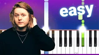 Lewis Capaldi - Before You Go (100% EASY PIANO TUTORIAL)