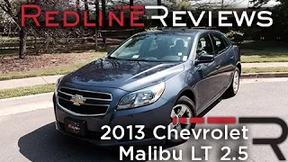 2013 Chevrolet Malibu LT 2.5 Review, Walkaround, Exhaust, & Test Drive