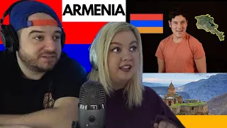 Geography Now! Armenia | AMERICAN COUPLE REACTION