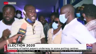 Election 2020: Confusion at Madina Constituency – Election Headquarters on JoyNews (7-12-20)