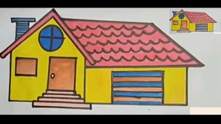 How to draw a house easy @VRS21