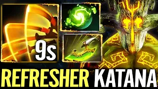 🔥 Refresher Juggernaut 2x Omnislash 9SEC — Mjollnir + Swift Blink Strongest Katana vs PL Dota 2 Pro