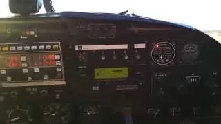 1961 cessna 182 textbook landing