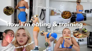 HOW I FIXED MY GUT HEALTH & SKIN | EATING & TRAINING [DEFICIT] RUNNING + LIFTING | Conagh Kathleen