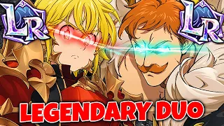 THE MOST BROKEN DUO! DOUBLE LR TEAM DESTROYS PVP! | Seven Deadly Sins: Grand Cross