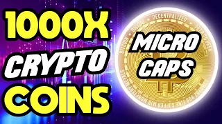 TOP 5 TINY MICROCAP CRYPTO COINS: REALISTIC 1000X POTENTIAL (HUGE GAINS)