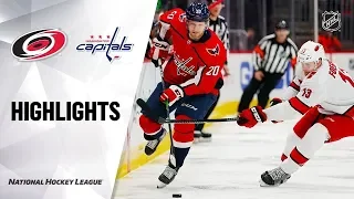 Вашингтон - Каролина / NHL Highlights | Hurricanes @ Capitals 1/13/20