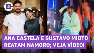 Ana Castela e Gustavo Mioto se beijam no palco e reatam namoro depois de 2º término; veja video!