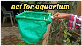 making aquarium net at home.