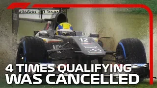 Four Times Qualifying Was Cancelled