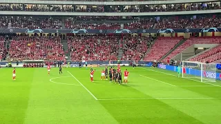 Benfica - Bayern Munich Champions League (anthem and moments of the match)