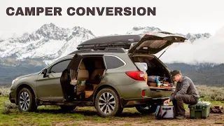 Subaru Outback Camper Conversion