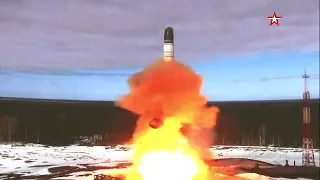 росія заявила, що провела випробувальний запуск нової міжконтинентальної балістичної ракети «Сармат»