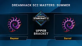 SC2 - Reynor vs. Serral - DreamHack SC2 Masters Summer - Upper Bracket - EU