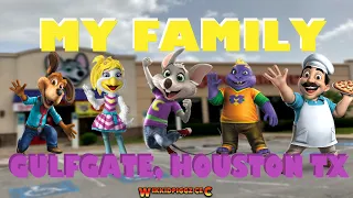 [HD] Chuck E. Cheese- My Family (Gulfgate, Houston TX)