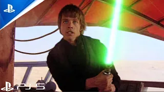 Luke Skywalker Story Mission | PlayStation 5 Gameplay | Ultra Realistic HD | Star Wars Battlefront 2