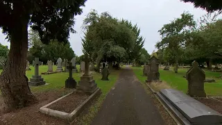 A Peaceful Walk around the nearly 150  Year Old Wigginton Road Cemetery, 4K Walk UK