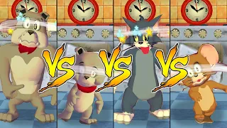 Tom and Jerry in War of the Whiskers Spike Vs Tyke Vs Tom Vs Jerry (Master Difficulty)
