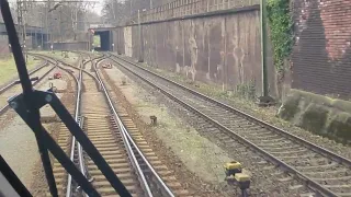 Führerstandsmitfahrt durch den Rangierbahnhof Braunschweig Dez 23