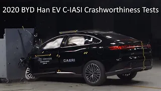 2020-2022 BYD Han / e9 EV Crashworthiness Tests (Small Overlap Crash Test + More)