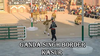 Ganda Singh Border | Parade at Ganda Singh Wala | Kasur | Flag Lowering Ceremony | Ahsan Arain