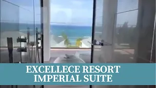 Excellence Oyster Bay  resort Imperial Suite with Rooftop terrace and plunge pool walk through tour