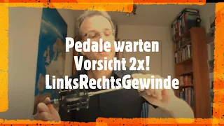 Pedale warten Fahrrad Wartung Pedale Fahrrad ohne Zerstörung -Knacken und Knarzen in 5min beseitigen