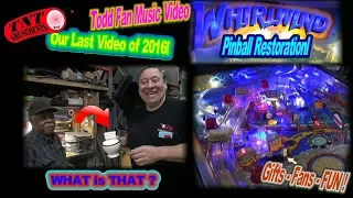 #1224 Williams WHIRLWIND Pinball Restoration & the full TNT AMUSEMENTS FAN SONG!