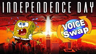 Spongebob in Independence Day?! - Voice Swap