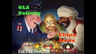 Generals Zero Hour: Contra. GLA Polevoy vs China Nuke.