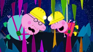 Peppa Goes Caving! 🔦 | Peppa Pig Full Episodes