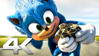 SONIC Les Meilleures Scènes de Sprint 4K ᴴᴰ