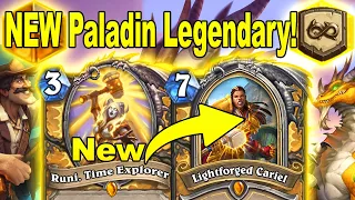 NEW Paladin Legendary Runi Is Really Good In My Control Reno Deck At Caverns of Time | Hearthstone