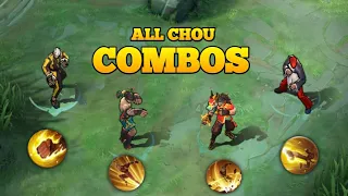 ALL 18 CHOU COMBO'S FREESTYLES + TRICKS YOU NEED TO KNOW! part 1