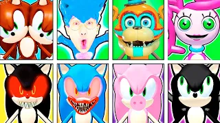 UNLOCKING *NEW SECRET* ROBLOX FIND THE SONIC MORPHS!? (ALL SONIC MORPHS UNLOCKED!)