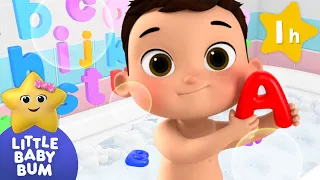 Max learns Alphabet! ABC Song ⭐ LittleBabyBum Nursery Rhymes - One Hour of Baby Songs