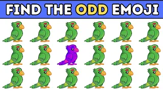 Find the Odd Emoji | Emoji Challenges | Test Your Eyes - 68