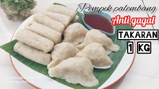 Resep Anti Gagal ‼️ Pempek Palembang Ikan Tenggiri ‼️ Takaran 1 kg Ikan.