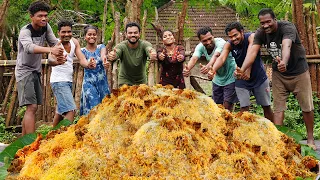 Cooking Traditional CHICKEN BIRYANI for Tribal Village People By Grandpa Kitchen