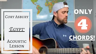 Cory Asbury // EGYPT // Acoustic Guitar Tutorial/Lesson [EASY]