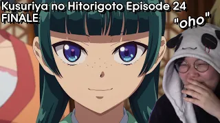 Newbie Jun Reacts | Kusuriya no Hitorigoto (Episode 24) FINALE