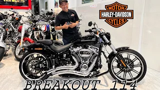 Harley Breakout 114 siêu lướt nhập đội và cập nhật tất cả xe đang có tại cửa hàng