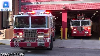 [MOOOVE OUT OF THE WAY !!!] FDNY Engine 59 + Ladder 30