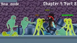 Hard Mode Chapter 5 Part 8 Level 66-70 Stickman vs Zombies