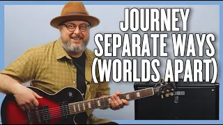 Journey Separate Ways (Worlds Apart) Guitar Lesson + Tutorial