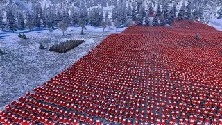 300 JEDI vs 20000 SANTA CLAUS - Ultimate Epic Battle Simulator