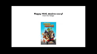 Happy 15th Anniversary, Over the Hedge!