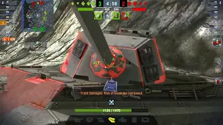 World of Tanks Blitz VK 100.01 P gameplay. 2637 damage, 3 kills