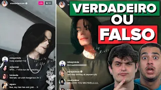 MICHAEL JACKSON ESTÁ VIVO E FAZENDO LIVE NO INSTAGRAM?? - VERDADEIRO OU FALSO??